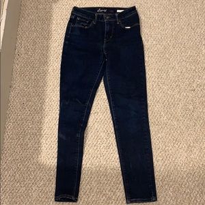 Levi’s High Rise Demi Curve Skinny Jeans